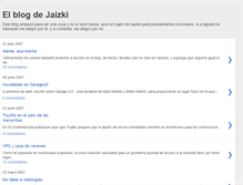 Tablet Screenshot of jaizki.com